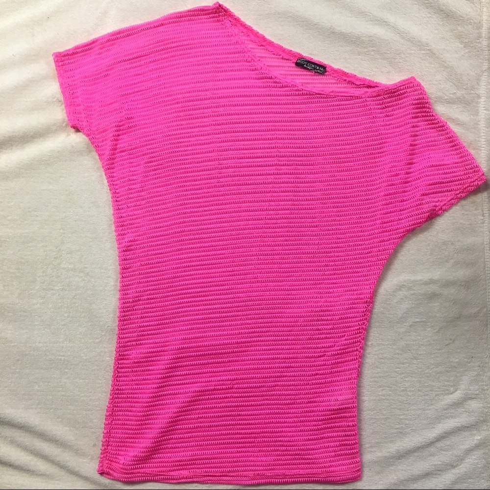 Neon Pink Top